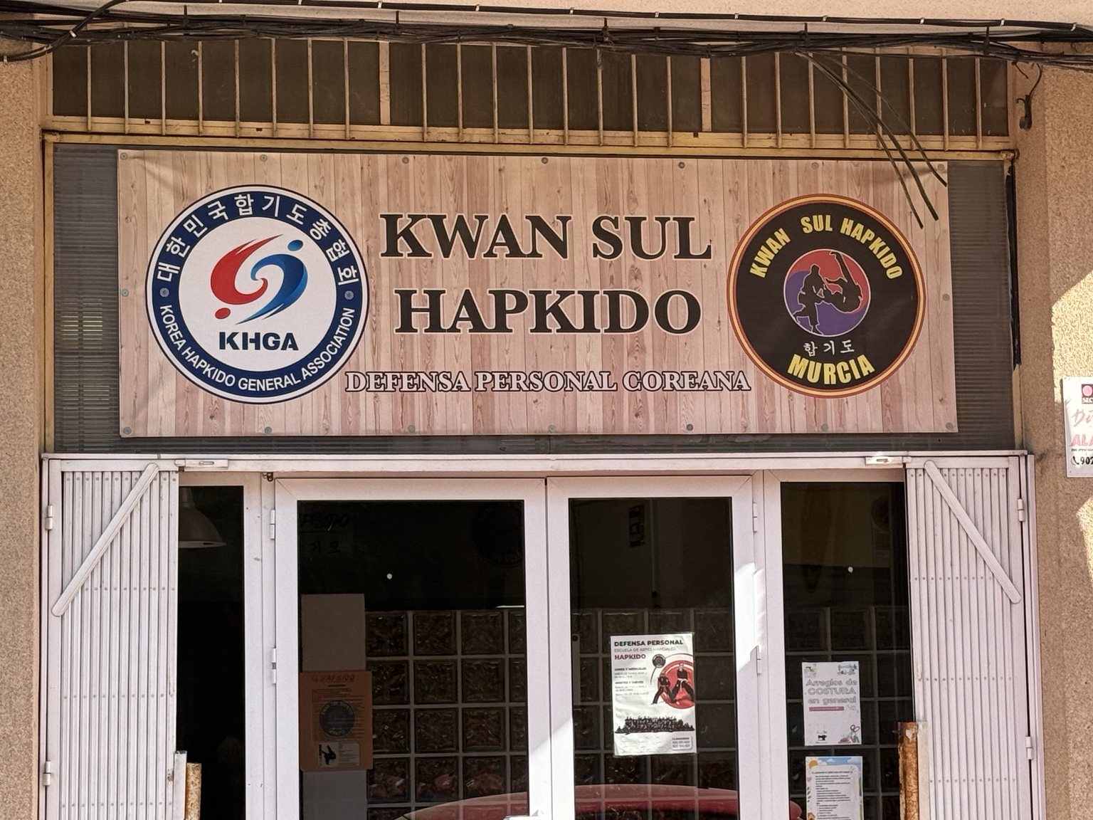 Fachada de Kwan Sul Hapkido Murcia en Calle Mayor 40